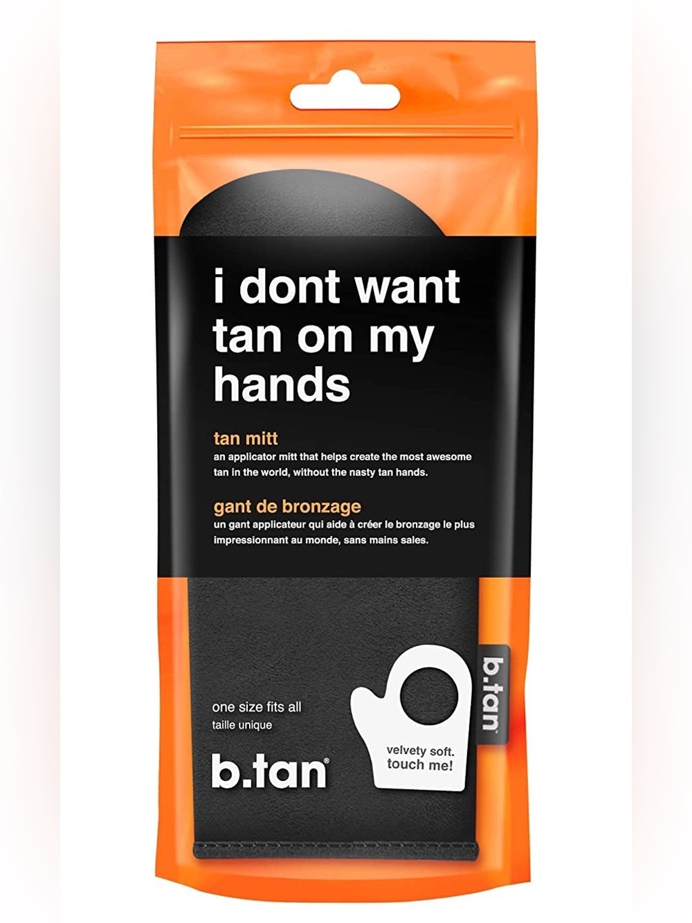 B. Tan Self Tanner Applicator Mitt Reusable Velvety Soft Brand New Sealed, OSFA✨